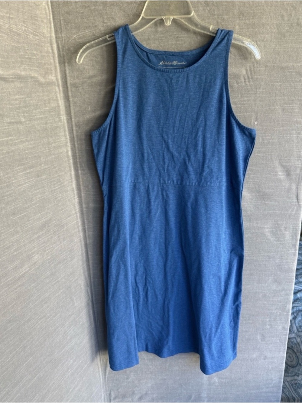 Eddie Bauer Royal Blue Sleeveless Knit Dress size M